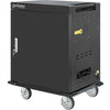 Manhattan MCC-UVC-AU32, UVC Charging Cart w/ 32 USB-A Ports & 32 AC Outlets, Part# 180313