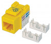 INTELLINET IKJ-C6U-PD-YE, Cat6 Keystone Jack YELLOW, Stock# 210584