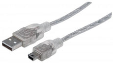 Manhattan 333412 Hi-Speed USB Device Cable 1.8 m (6 ft.), Stock# 333412