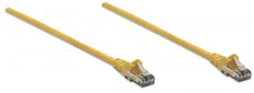 INTELLINET/Manhattan 342391 Network Cable, Cat6, UTP 25 ft. (7.5 m), Yellow (10 Packs), Stock# 342391