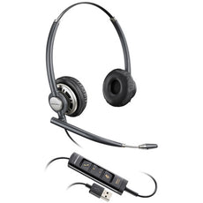 Plantronics EncorePro HW725 USB Binaural On-Ear Headset, Part# 203478-01