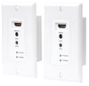 Manhattan 1080p HDMI over Ethernet Extender Wallplate Kit, Part# 207607