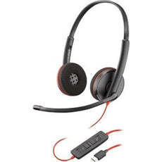 Poly Plantronics Blackwire C3220 USB-C Headset, Part# 209749-101 NEW