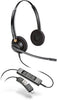 Plantronics EncorePro 525, EP525 Stereo Headset USB Type A, USB Type C, Part# 218274-01