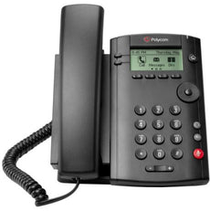 POLYCOM VVX 101 1-Line Desktop Phone with Single 10/100 Ethernet Port, PoE Only, Part# 2200-40250-025