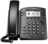 Microsoft Skype for Business/Lync Edition VVX 300 6-Line Desktop Phone with HD Voice, Part# 2200-46135-019
