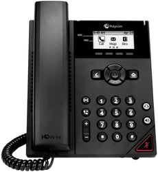 Polycom OBI VVX 150 2-Line Desktop IP Phone with Power Supply  2200-48812-001 NEW