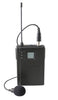 SPECO MUHFLP Frequency Selectable UHF Bodypack Microphone, Stock# MUHFLP