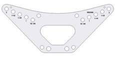 Greenlee PLATE-CROSS FRAME (880) ~ Cat #: 2326AA