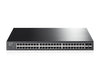 JetStream 48-Port Gigabit Smart PoE+ Switch with 4 SFP Slots, Stock# T1600G-52PS