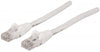 INTELLINET/Manhattan 347181 Network Cable, Cat5e, UTP 1 ft. (0.30 m), White (20 Packs), Stock# 347181