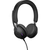 Jabra Evolve2 40 Stereo Wired On-Ear Headset (Microsoft Teams, USB Type-C, Black) 24089-999-899 NEW