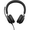 Jabra Evolve2 40 Stereo Wired On-Ear Headset (Microsoft Teams, USB Type-C, Black) 24089-999-899 NEW