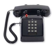 Scitec 2510D-MW, Standard Series – Analog Corded Phone, 1 Line, Black, Part# 25012