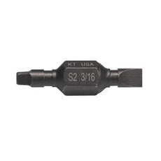 Klein Tools Replacement Bit SQ2/SL316 5/16'' Hex Pk 3, Stock# 32745-2