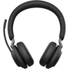 Jabra Evolve2 65 Stereo Wireless On-Ear Headset (Microsoft Teams, USB Type-C, Black) MFR # 26599-999-899 NEW