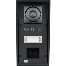 2N Helios IP Force - 1 button + pictograms + 10W speaker, card reader ready, AXIS 01335-001   Part# 2N-9151101RPW  NEW
