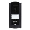 2N-9156111CB 2N IP Base Intercom, 229mm Width x 31mm Depth x 109mm Height, Black, With Camera and Frame, PART # 01357-001