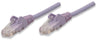 INTELLINET/Manhattan  453431 Network Cable, Cat5e, UTP 1 ft. (0.3 m), Purple (30 Packs), Stock# 453431