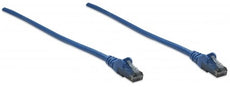 INTELLINET/Manhattan 343305 Network Cable, Cat6, UTP 14 ft. (5.0 m), Blue (10 Packs), Stock# 343305
