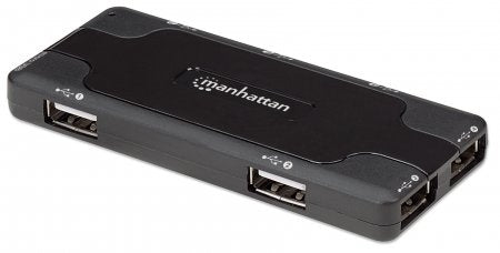 INTELLINET/Manhattan 161169 Hi-Speed USB Pocket Hub 7 Ports, Bus Power, Stock# 161169