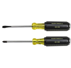 Klein Tools Screwdriver Set, Demolition and Phillips, 2-Piece, Part# 32008