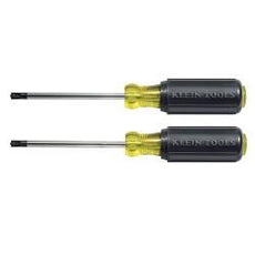 Klein Tools Screwdriver Set, Combination Tip #1 and #2, 2-Piece, Stock# 32378