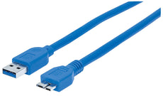 Manhattan SuperSpeed USB Micro-B Device Cable, Part# 325431