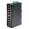PLANET ISW-801T IP30 Slim Type 8-Port Industrial Fast Ethernet Switch (-40 to 75 degree C), Stock# ISW-801T