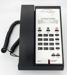 Telematrix 3500MWD3, 3500 Series – Analog Corded Phones, 1 Line, Black, Part# 35A110S3D