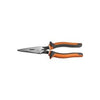 8'' Long Nose Side Cutting Pliers Slim, Stock# 2038EINS