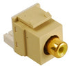 ICC MODULE, RCA IDC, YELLOW INSERT, IVORY Stock# IC107Y8GIV