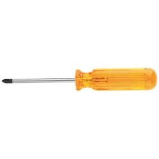 Klein Tools Profilated #1 Phillips-Tip Screwdriver - 3" Round-Shank Stock# BD111