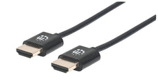 Manhattan Ultra-thin Premium High Speed HDMI Cable with Ethernet, Part# 394352