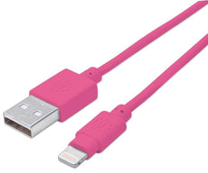 Manhattan iLynk USB Cable with Lightning Connector, Part# 394420