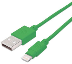 Manhattan iLynk USB Cable with Lightning Connector, Part# 394444