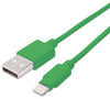 Manhattan iLynk USB Cable with Lightning Connector, Part# 394444