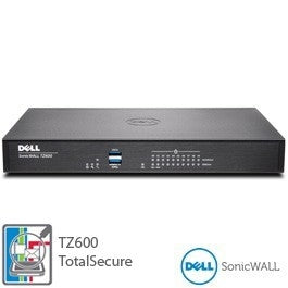 DELL SONICWALL TZ600 SECURE UPGRADE PLUS 2YR, Stock# 01-SSC-0222