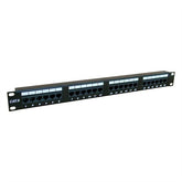 Suttle 24-Port Category 6, 19" Rack Mount Patch Panel