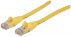 INTELLINET 342339 Network Cable, Cat6, UTP 1.5 ft. (0.5 m), Yellow (10 Packs), Stock# 342339
