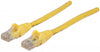 INTELLINET 342339 Network Cable, Cat6, UTP 1.5 ft. (0.5 m), Yellow (10 Packs), Stock# 342339