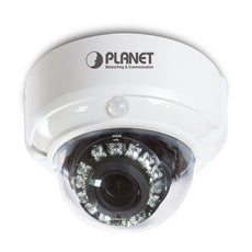 PLANET ICA-4200V POE 1080P Full HD IP Dome Camera, Sony Exmor Sensor, 20M Infrared with ICR, PIR, 3DNR, Vari-Focal, WDR, H.264/MPEG4/MJPEG,3GPP, Video Output, 2-way Audio, Stock# ICA-4200V