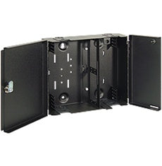 ICC WALL ENCLOSURE, 4-PANEL, DUAL DOOR BLACK Stock# ICFOD204BK NEW