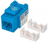 INTELLINET IKJ-C6U-PD-BL, Cat6 Keystone Jack BLUE, Stock# 210737