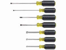 Klein Tools 7- Piece Multiple-Application Screwdriver & Nut Driver Set ~ Stock# 55152 ~ NEW