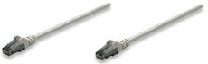 INTELLINET/Manhattan 334129 Network Cable, Cat6, UTP 10 ft. (3.0 m), Grey (30 Packs), Stock# 334129