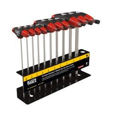 SAE T-Handle Set with Stand 9'' L 10 Pc, Stock# JTH910E