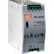 PLANET PWR-120-48 48V, 120W Din-Rail Power Supply (DR-120-48), Stock# PWR-120-48