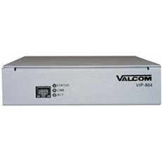 Valcom Quad Enhanced Network Audio Port ~ Stock# VIP-804 ~ NEW