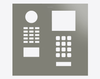 Doorbird Front panel (e.g. as replacement part) for DoorBird D2101xKH